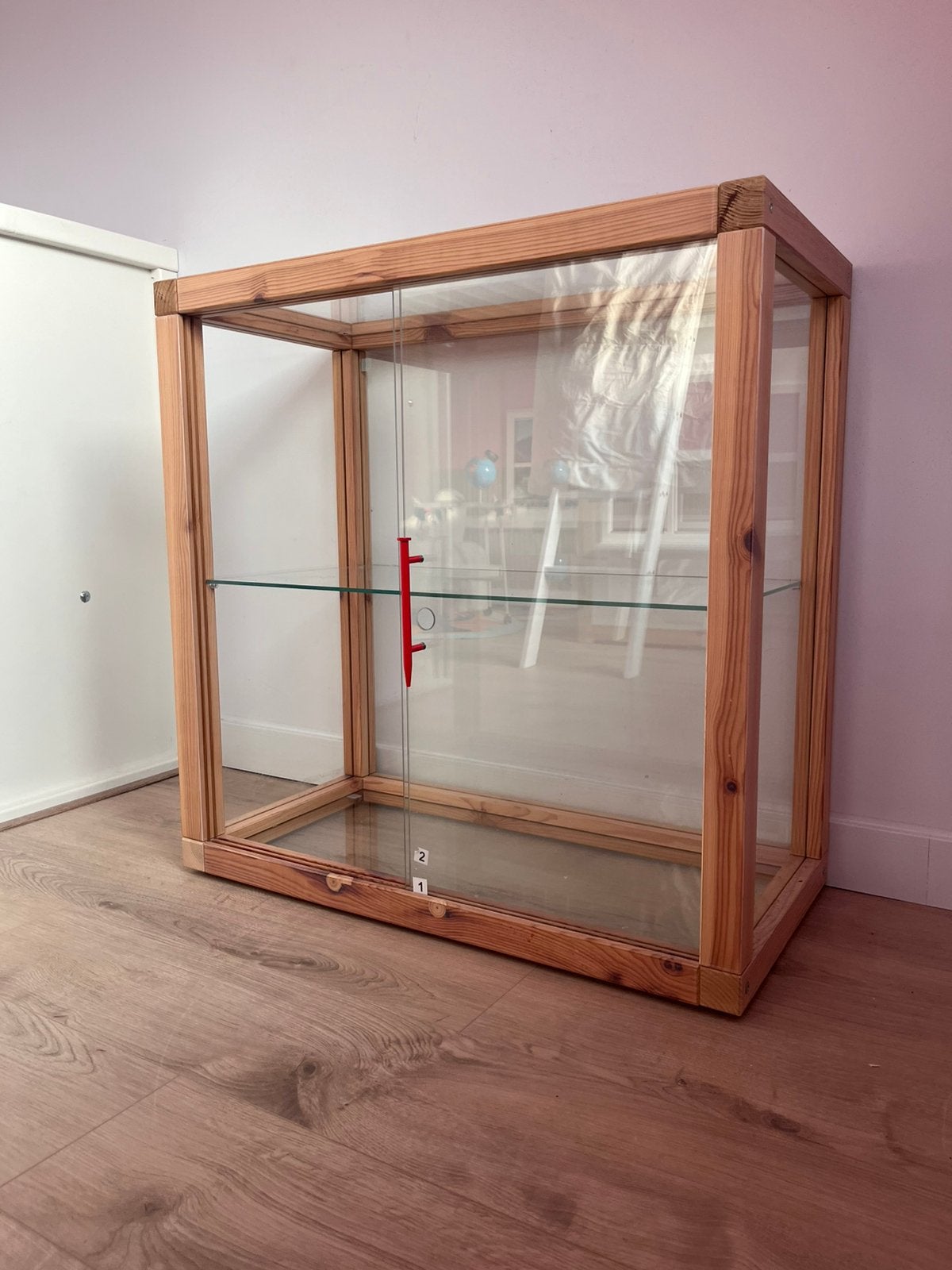IKEA x Virgil Abloh Markerad Vitrinekast, Ophalen, 50 tot 100 cm, Zo goed als nieuw, Minder dan 100 cm