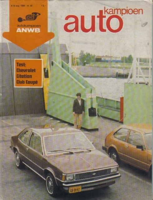 Autokampioen 32 1980 : Chevrolet Citation Club Coupe, Ophalen of Verzenden, Gelezen, Algemeen