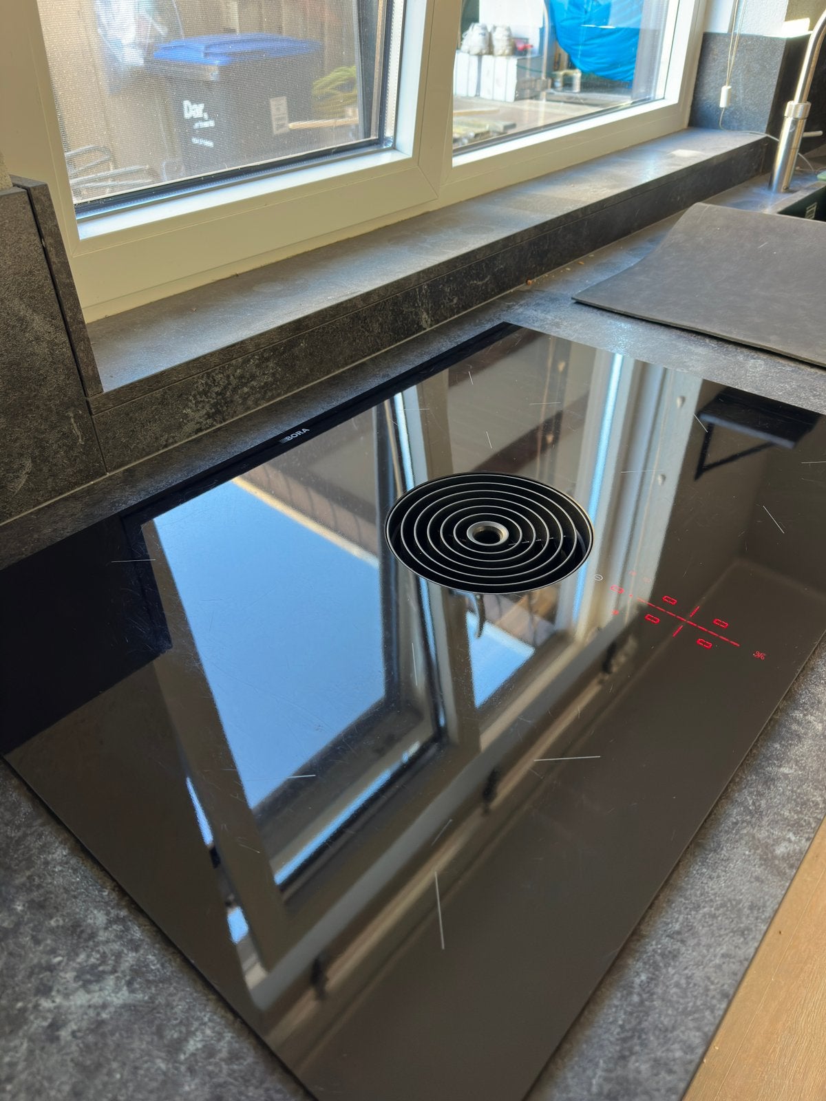 Bora Pure inductiekookplaat, Gebruikt, Energieklasse A of zuiniger, Inbouw, Inductie