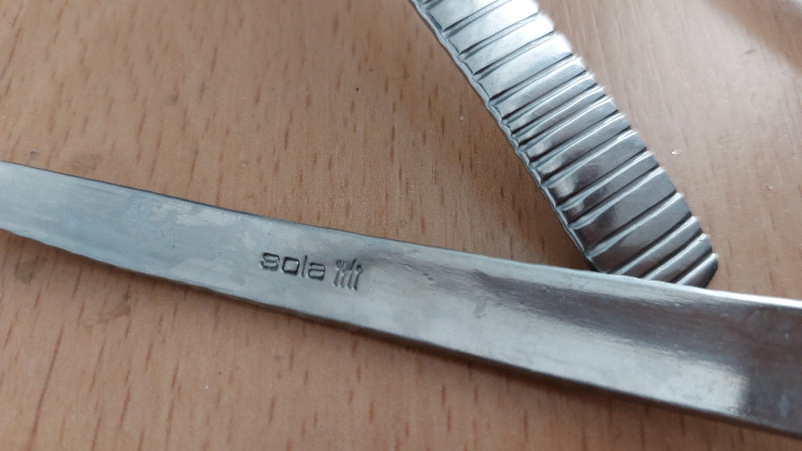 te koop sola bestek, Ophalen of Verzenden, Rvs of Chroom