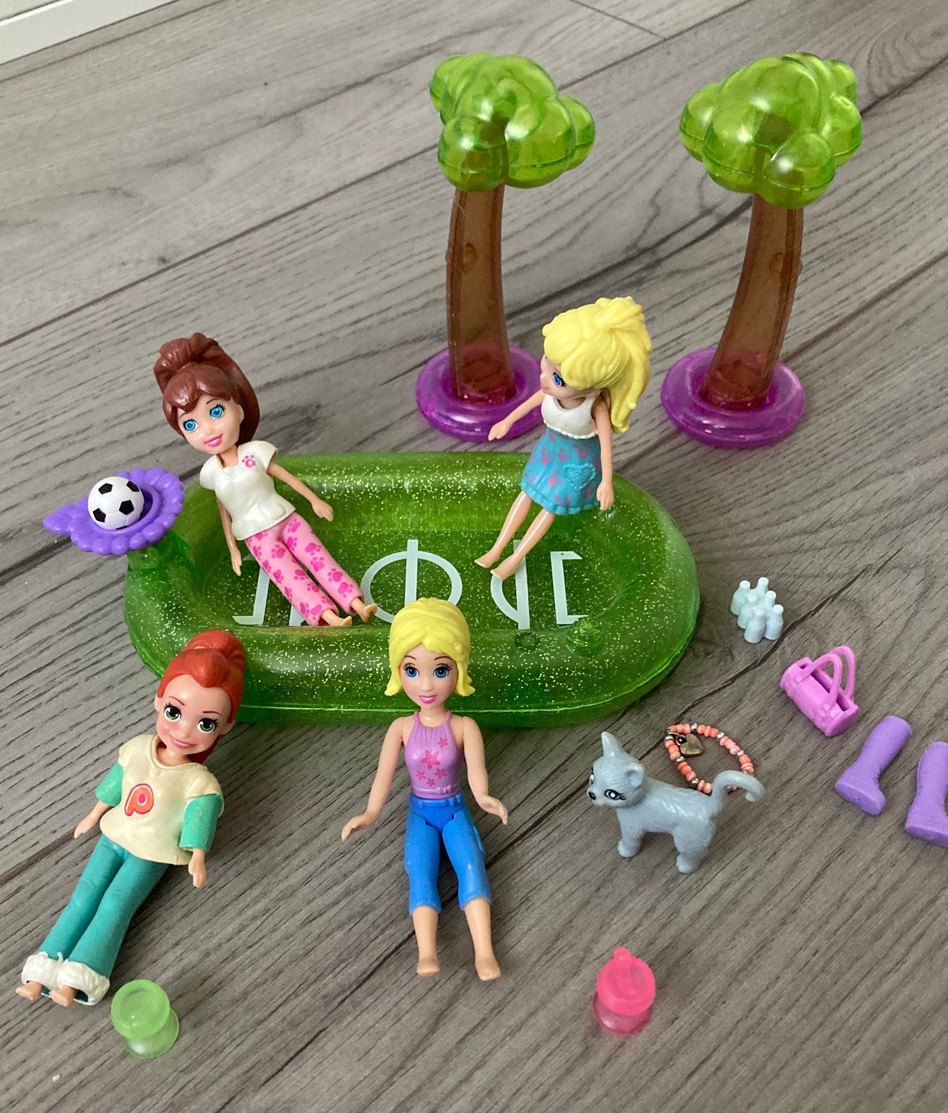 Leuk setje Polly Pocket, Ophalen of Verzenden, Gebruikt
