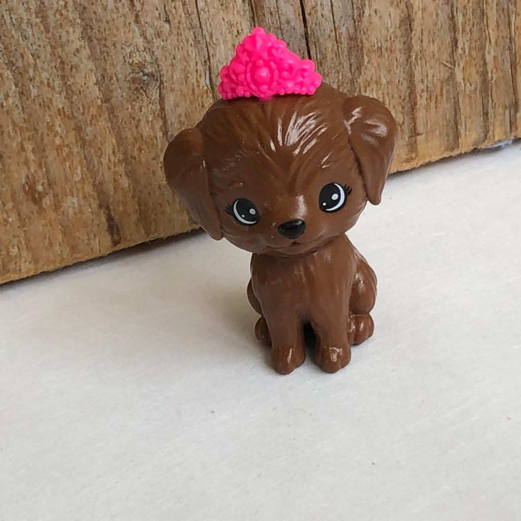 Bruine hond met kroon, Ophalen of Verzenden, Zo goed als nieuw, Barbie
