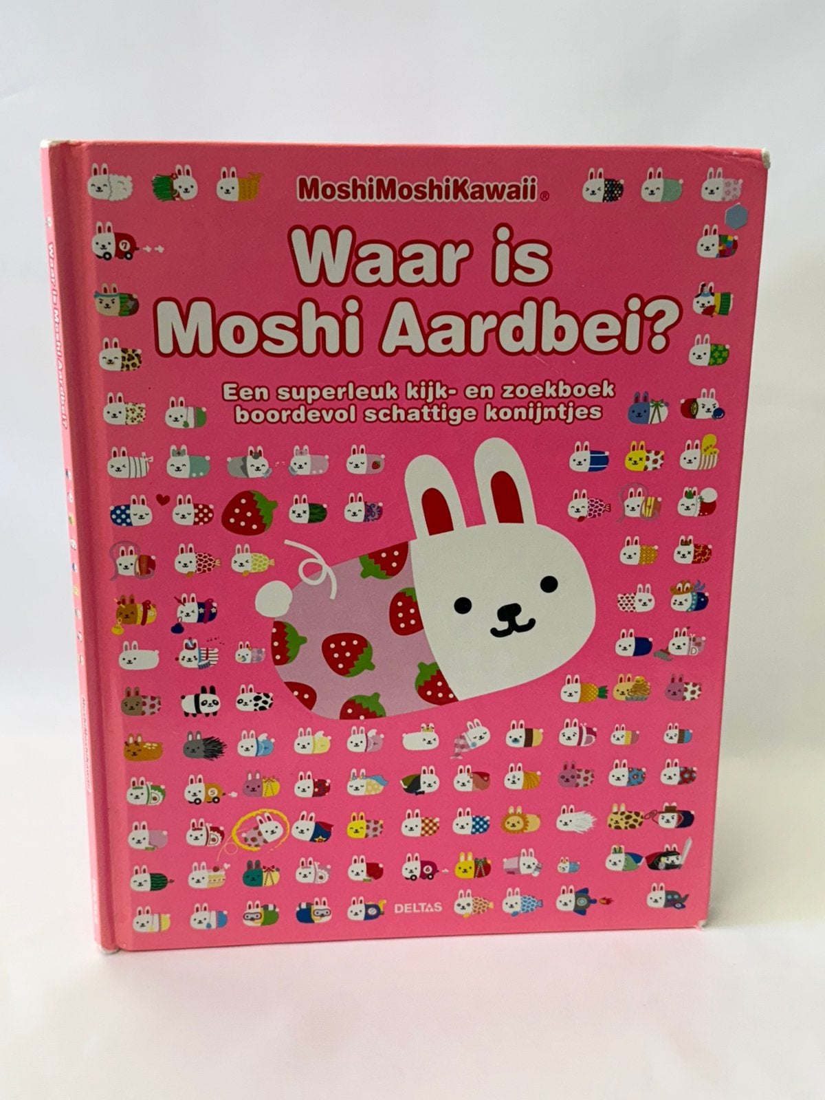 Waar is Moshi Aardbei, kinderboek zoekboek, Ophalen of Verzenden, Gelezen, Fictie algemeen