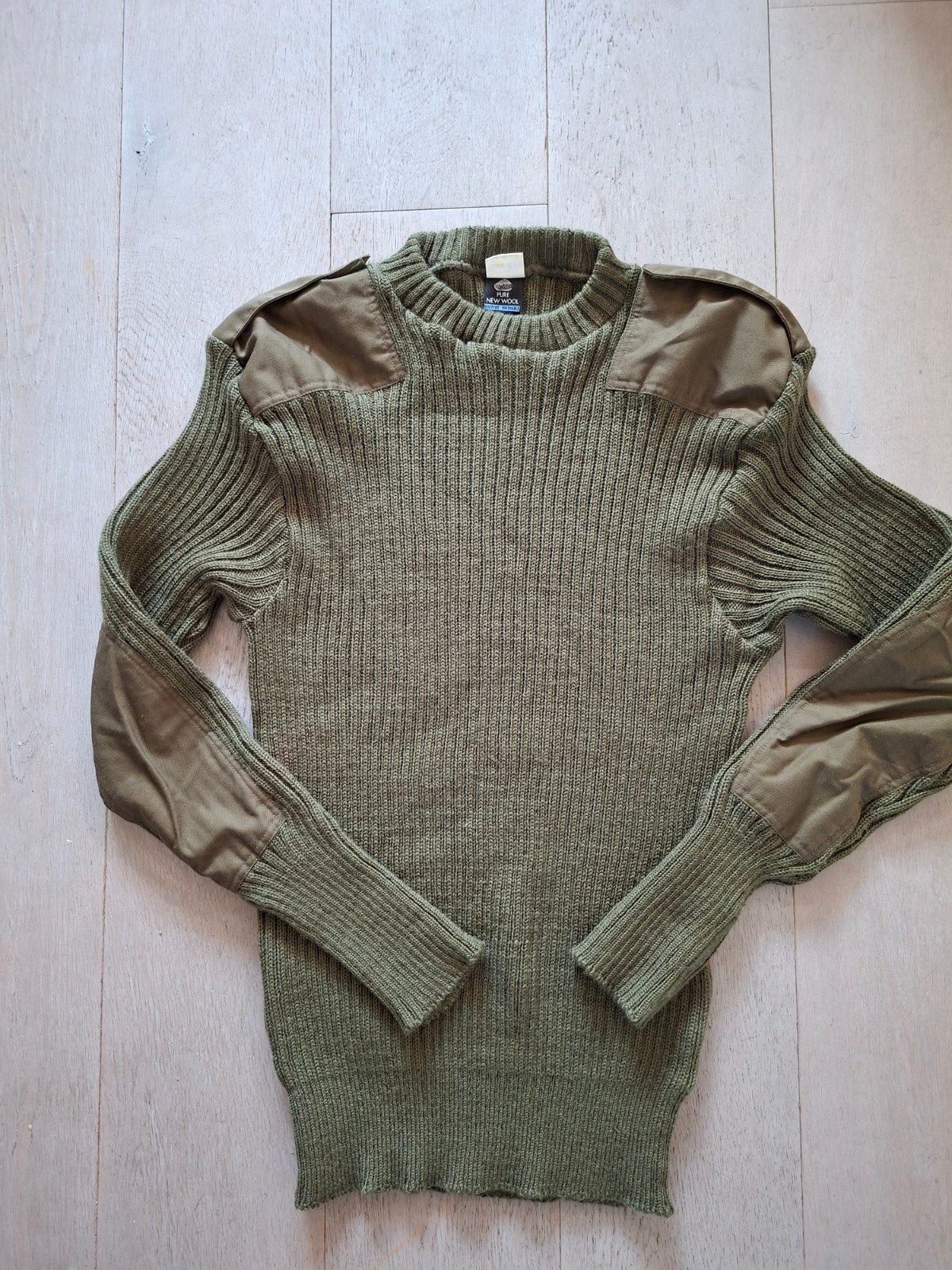 Commando trui. 100% wol. Maat XL, Ophalen of Verzenden, Zo goed als nieuw