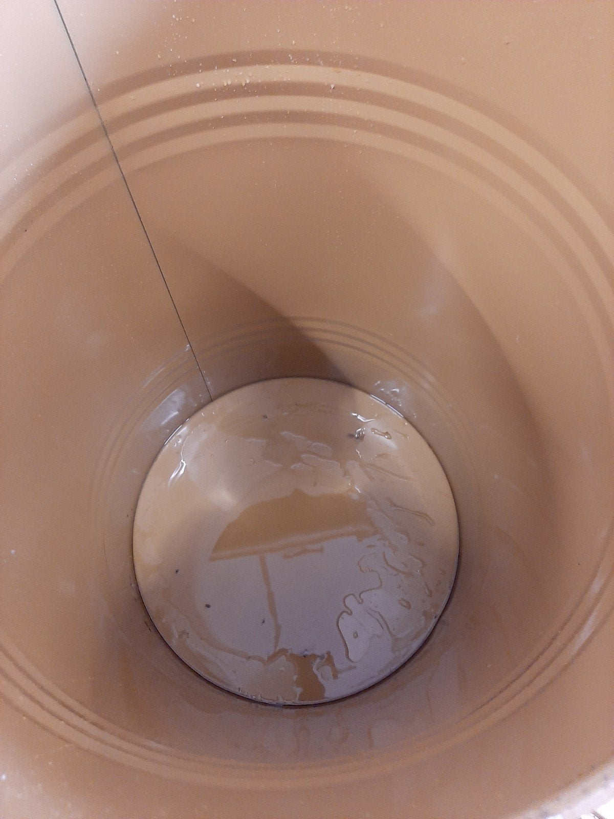 Rood metalen 100 liter vat met klem deksel - Gebruikt, Ophalen, Gebruikt, Overige typen, Minder dan 50 cm