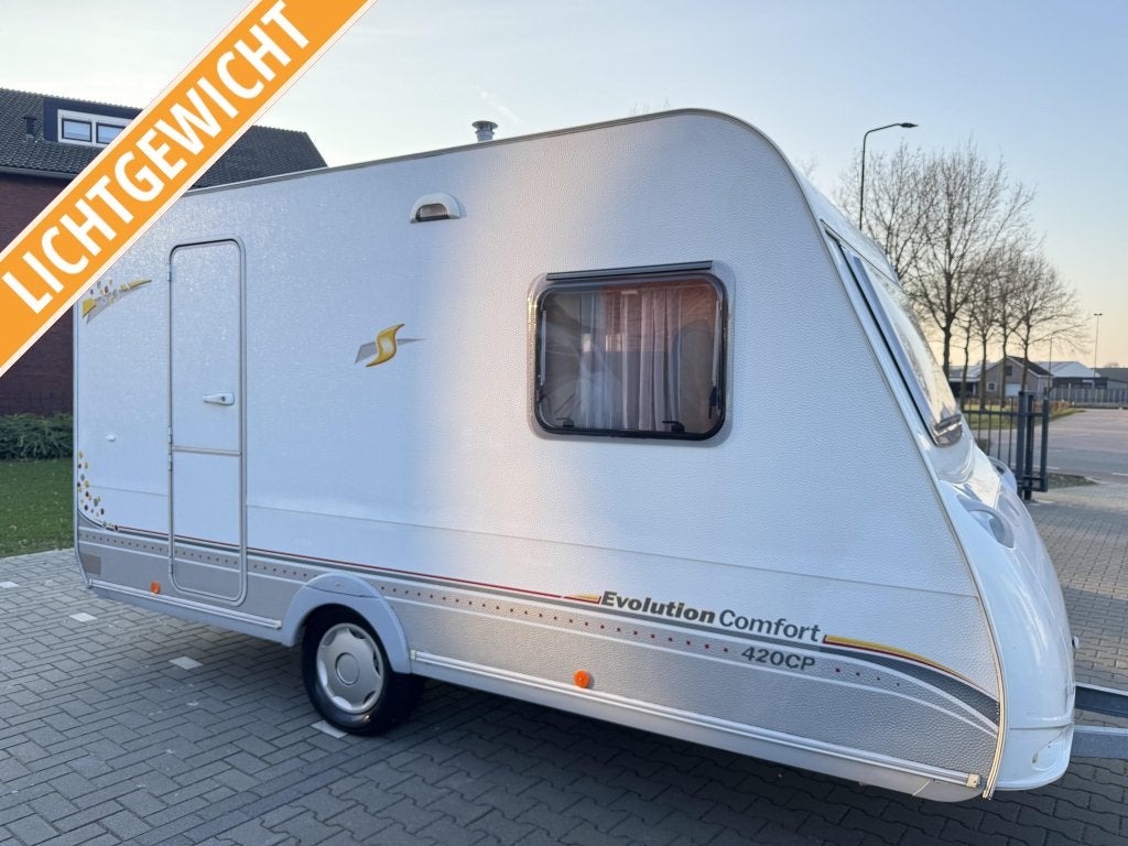 Sterckeman Evolution Comfort 420 CP / licht gewicht / luifel, Sterckeman, Bedrijf, Treinzit, 750 - 1000 kg