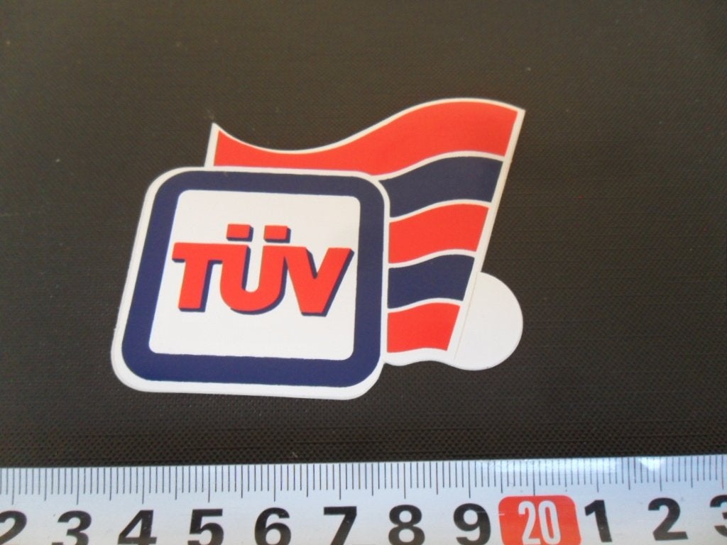 sticker TÜV   logo, Ophalen of Verzenden, Zo goed als nieuw