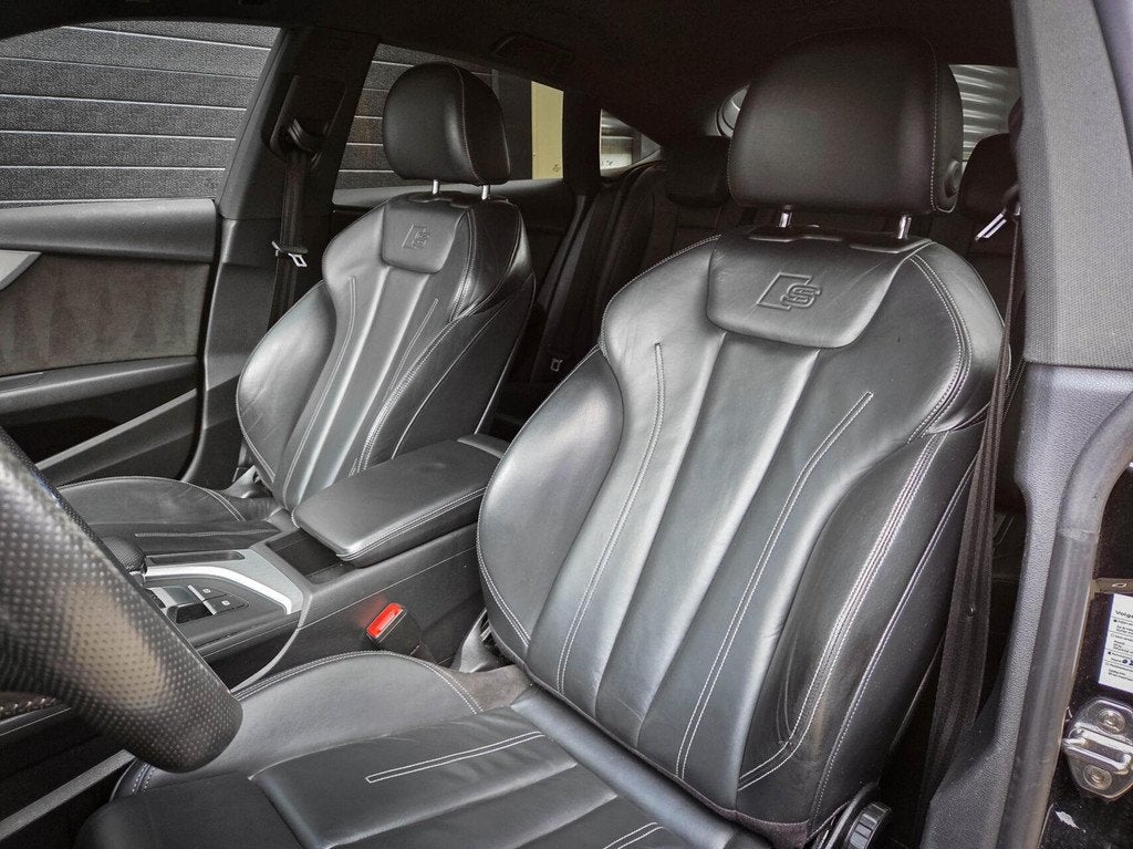 Audi A5 Sportback 2.0 TFSI G-Tron S-Line | LEER | NW KETTING, Auto's, Gebruikt, Euro 6, 4 cilinders, Zwart