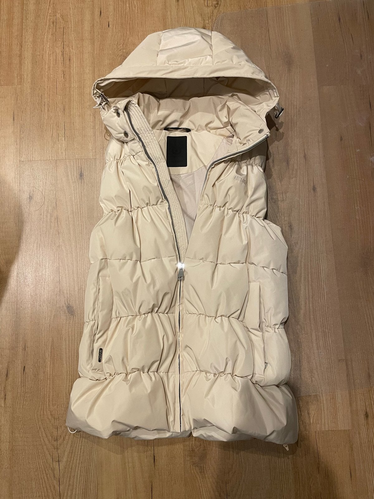 Airforce Bodywarmer Dames Maat M Beige, Ophalen of Verzenden, Zo goed als nieuw, Maat 38/40 (M), Beige