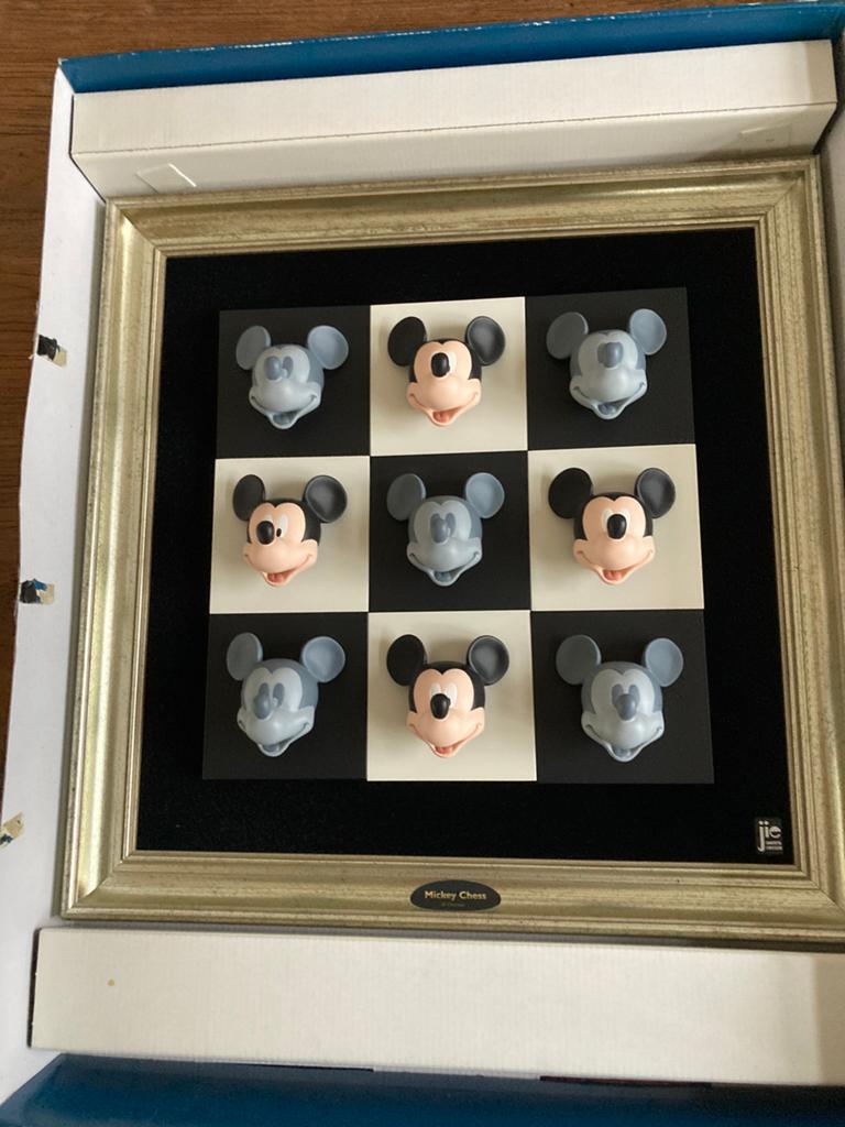 Mickey unlimited 3D Disney schilderij Chess Jie Art 45x45cm, Verzamelen, Ophalen, Mickey Mouse, Zo goed als nieuw