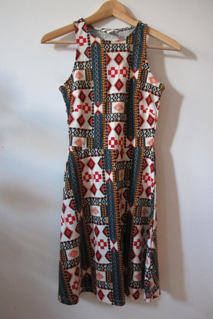 Pattern dress (H&M), H&M, Meerkleurig, Nieuw, Ophalen of Verzenden