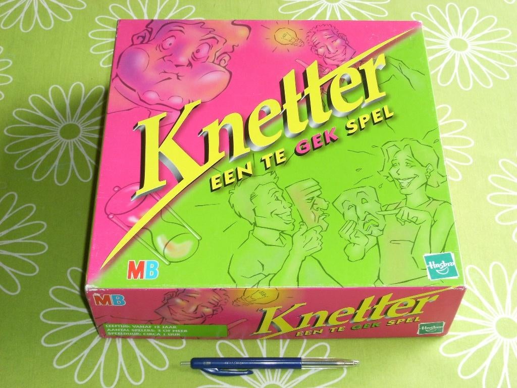 Knetter - een te gek spel, Hobby en Vrije tijd, Gezelschapsspellen | Bordspellen, Gebruikt, Een of twee spelers, Drie of vier spelers