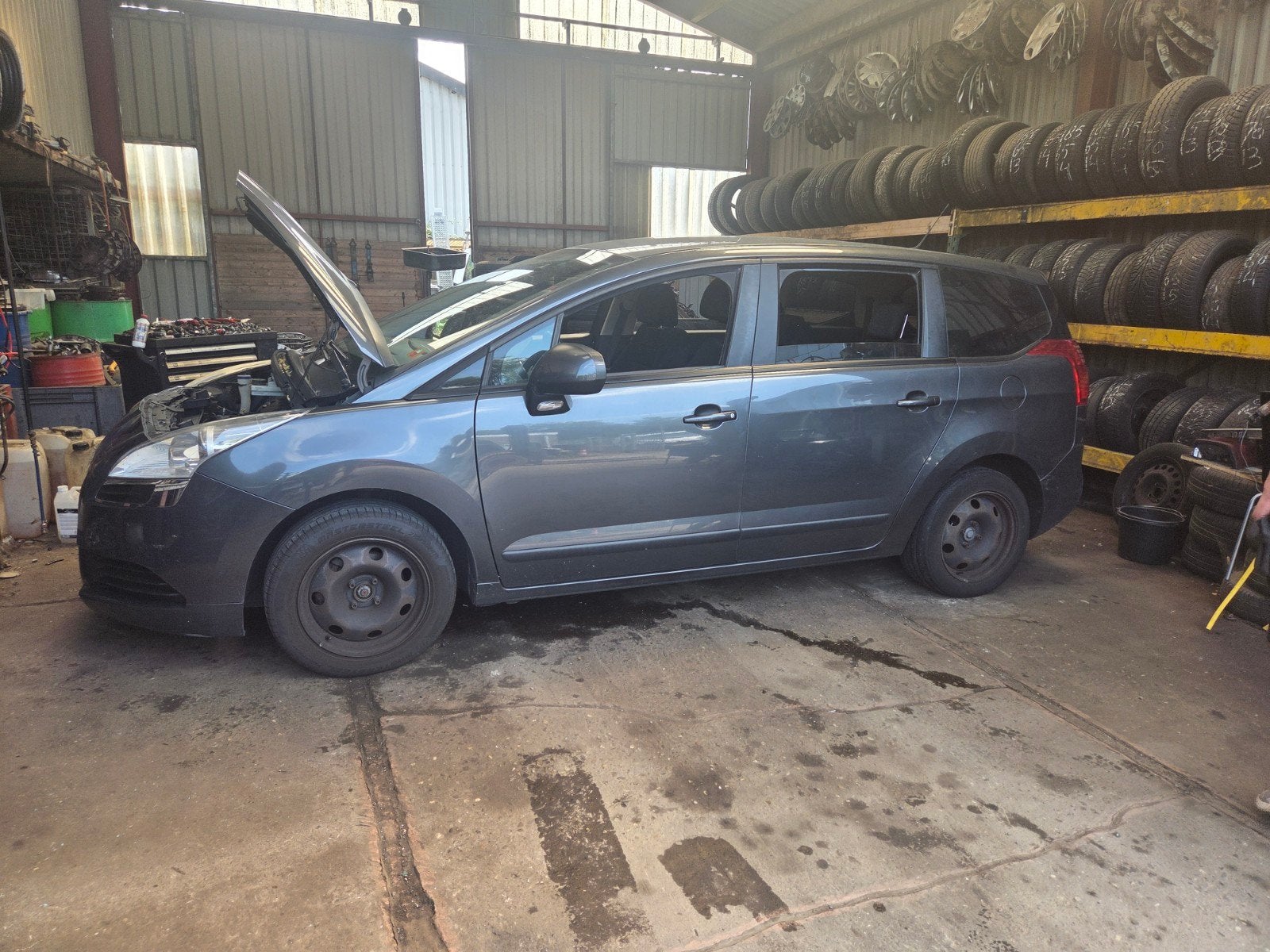diversen onderdelen Peugeot 5008 bj 2010, Ophalen, Gebruikt, Deur, Achter