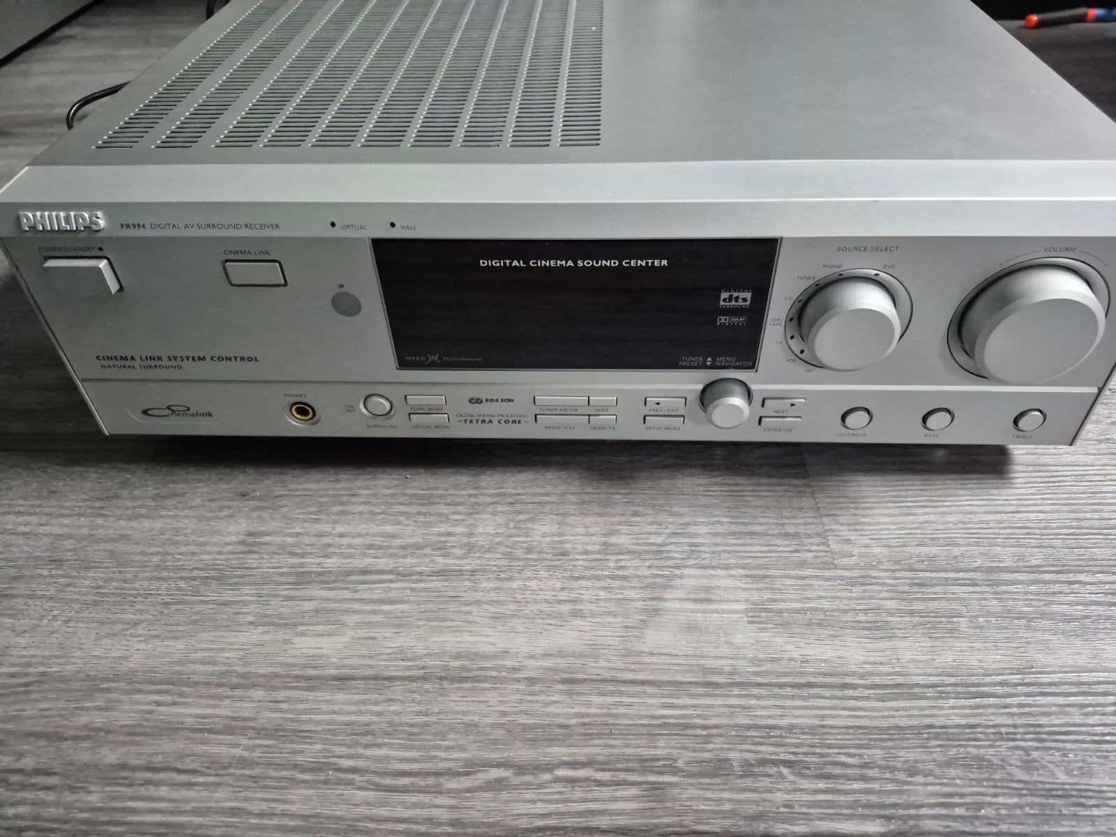 philips FR994 surround receiver, Ophalen, Philips, Gebruikt, 70 watt of meer