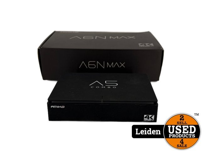 Amiko A6N 4K Android IPTV Mediabox | Als nieuw, Flex Ltd., Nieuw, https://flex.com/contact-us, Nobelstraat 10, 5807 GA Oostrum LB, Limburg, Nederland