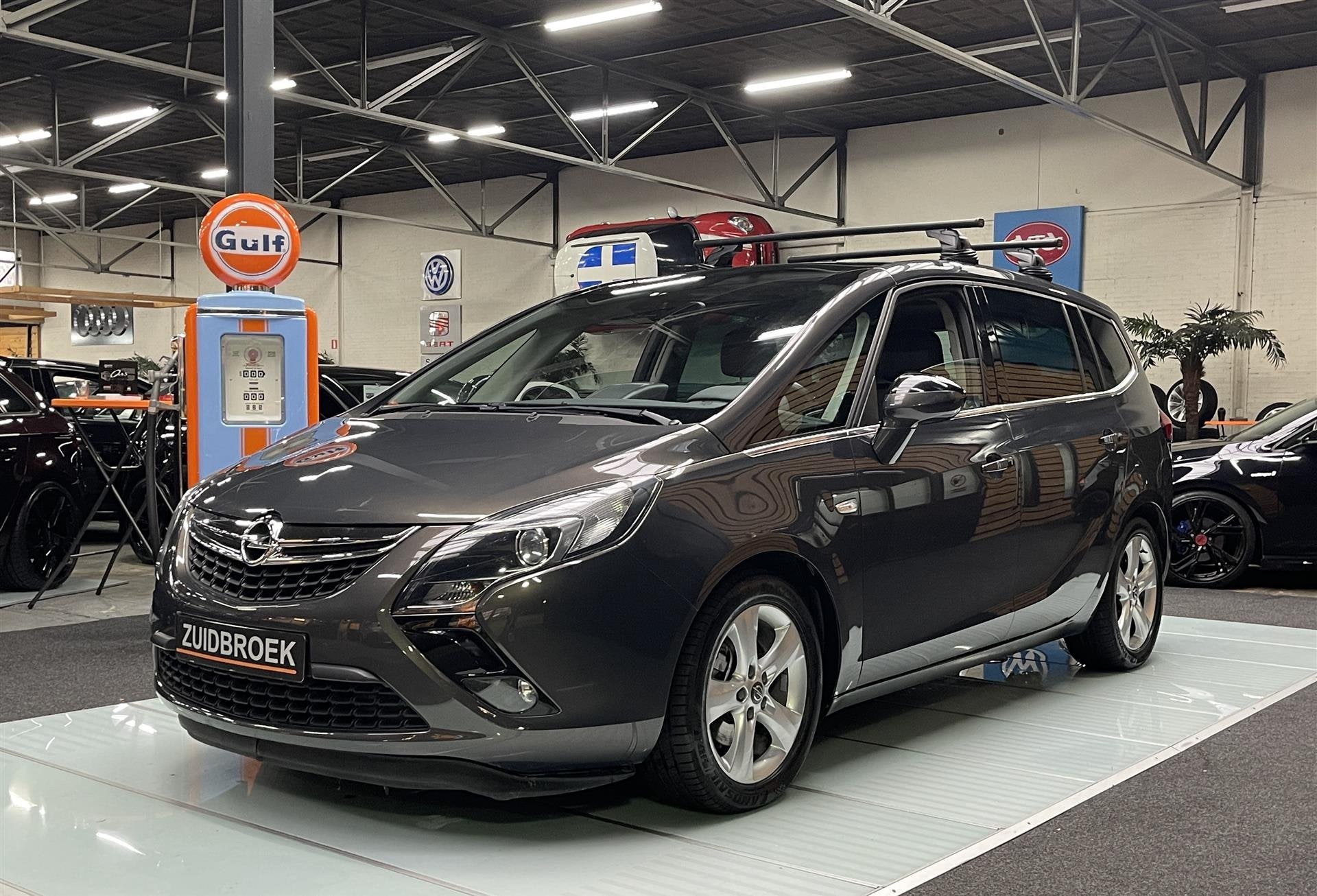 Opel Zafira 1.4 UNIEK! 7-persoons! Cruise! Pano! Clima! Trek, Gebruikt, 4 cilinders, 1364 cc, 140 pk