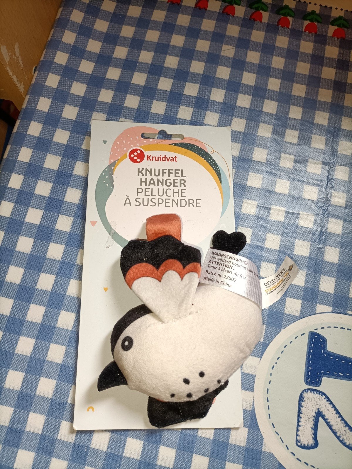 Kruidvat vogel knuffel hanger NIEUW, Kinderen en Baby's, Ophalen of Verzenden, Nieuw, Overige typen