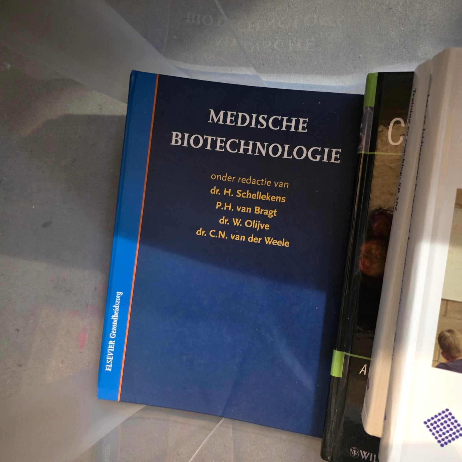 Medische Biotechnologie - Schellekens e.a. (Elsevier), Boeken, Ophalen, Beta, Zo goed als nieuw, HBO