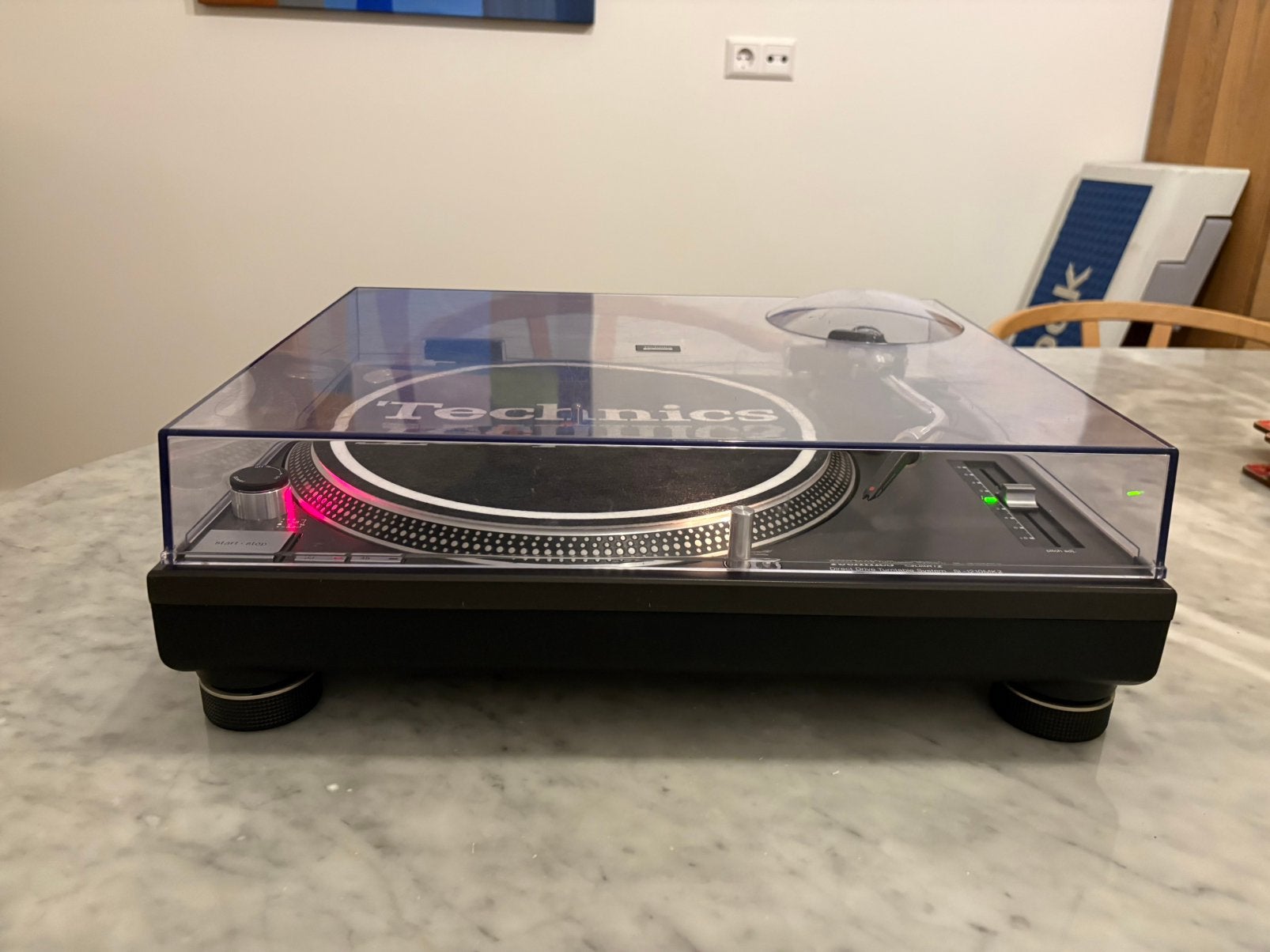 Technics SL-1210 MK2 In uitstekende staat, Audio, Tv en Foto, Ophalen, Zo goed als nieuw, Technics, Pitch-regelaar