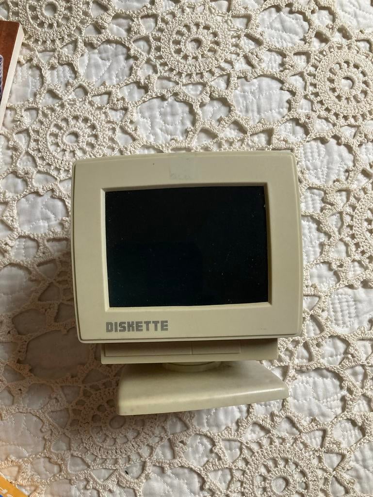 Vintage Diskettestation monitormodel, Ophalen of Verzenden, Gebruikt