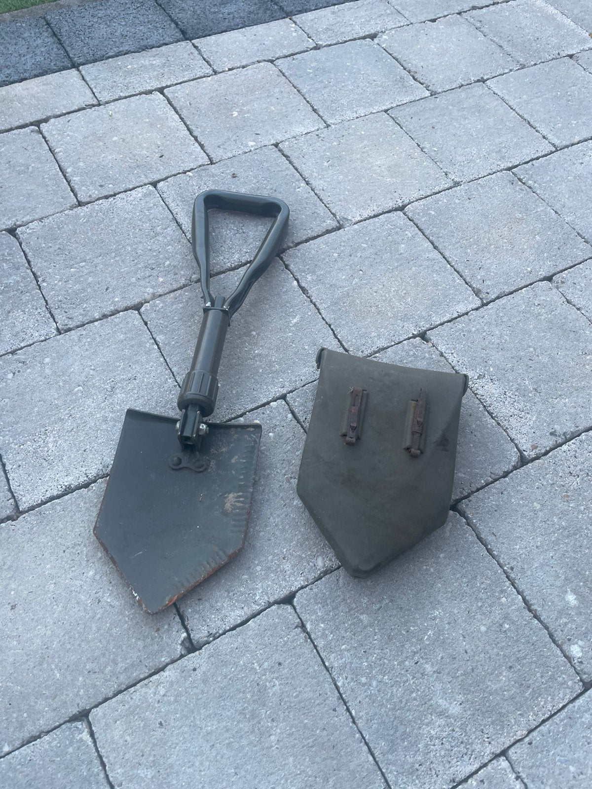 Tekoop leger schep. Zie foto bieden, Verzamelen, Militaria | Algemeen, Ophalen, Landmacht, Nederland