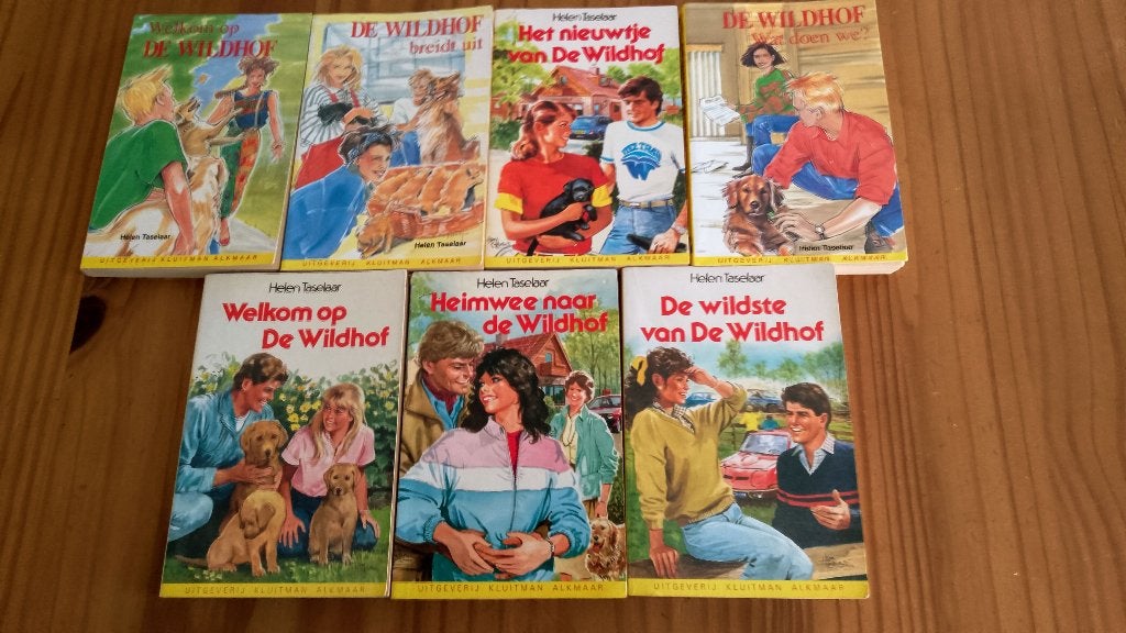 Heleen Taselaar, De Wildhof pockets, 7x, Boeken, Ophalen of Verzenden, Zo goed als nieuw, Heleen Taselaar