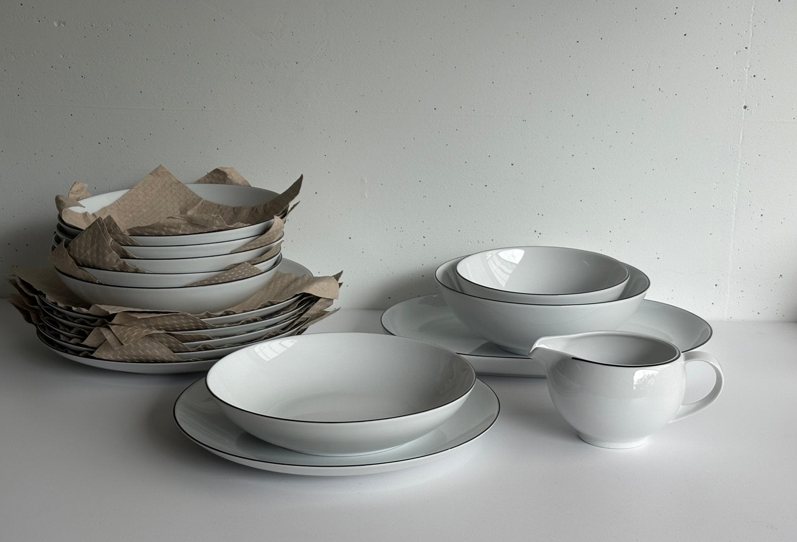 Villa Blumenthal design porseleinen servies 16 delig, Ophalen, -, Nieuw, Overige stijlen