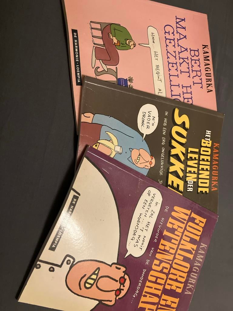 3 Kamakura stripboeken, Meerdere stripboeken, Ophalen of Verzenden, Gelezen