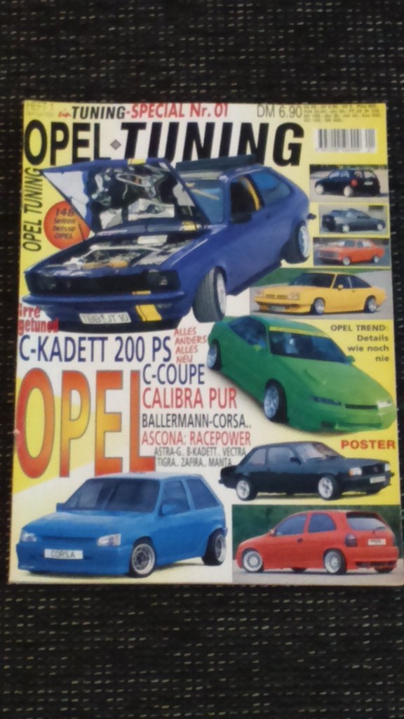 Opel Tuning Magazine, Boeken, Ophalen of Verzenden, Gelezen, Opel, Diverse