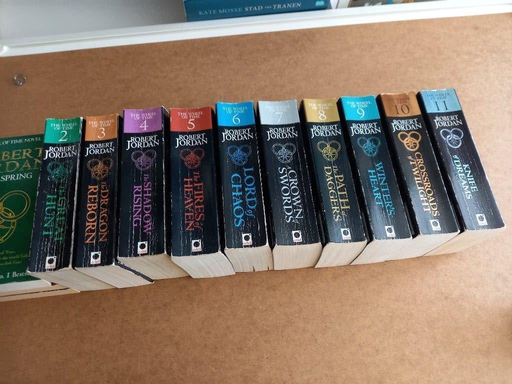 Robert Jordan: 10x Wheel of time (Part 2-11), Boeken, Ophalen of Verzenden, Gelezen