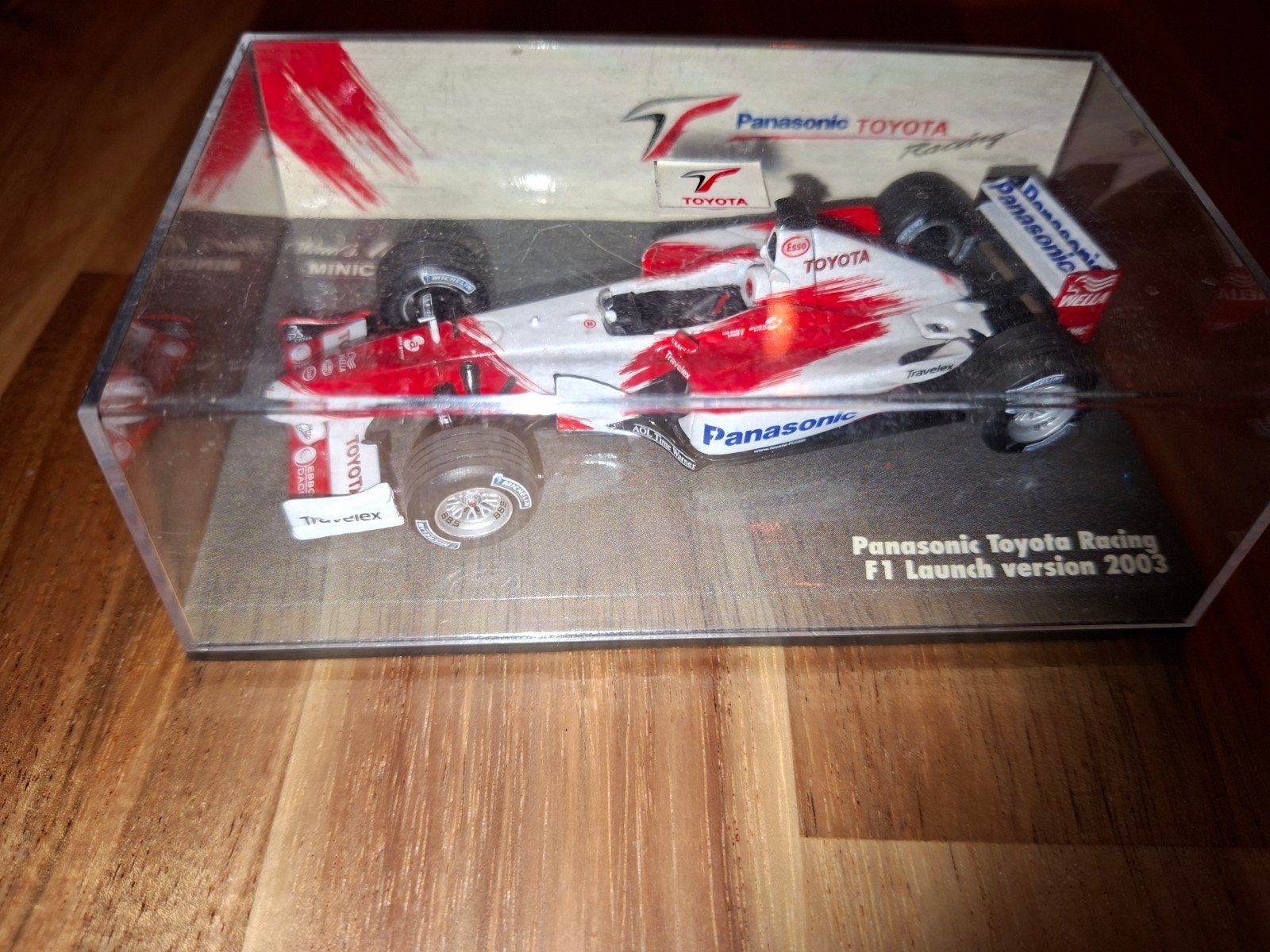 F1 Panasonic Toyota racing 2003 miniatuur...van minichamps, Ophalen of Verzenden, Nieuw