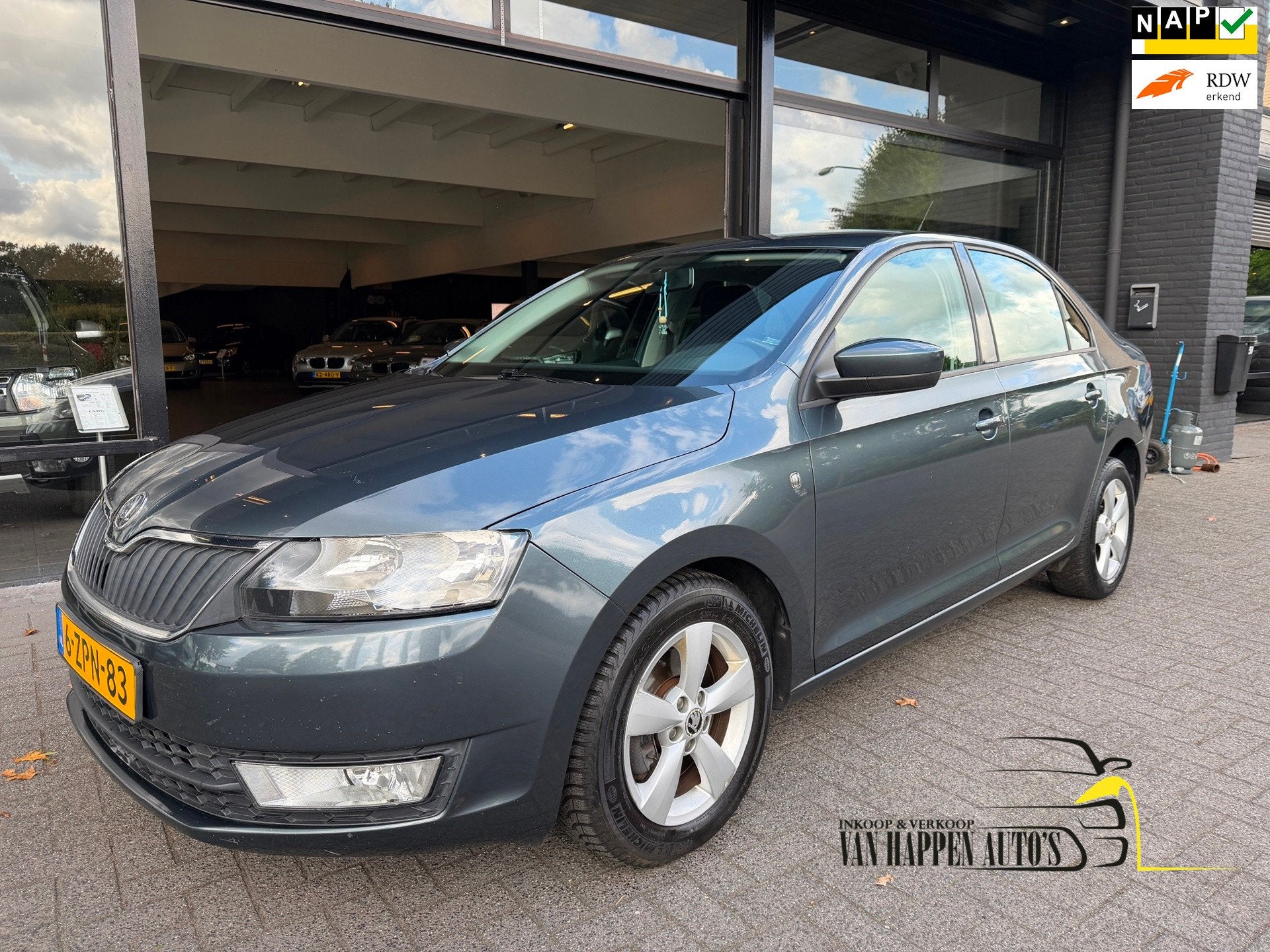Skoda Rapid 1.4 TSI Greentech Elegance / apk 8-2027