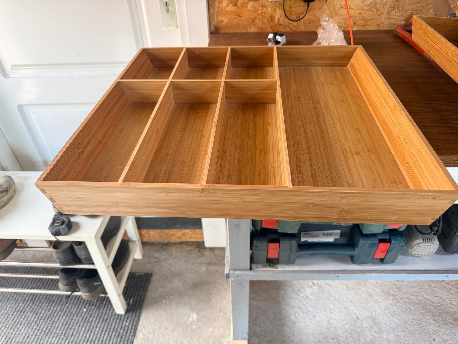 IKEA bamboe bestekbak - Praktische lade-organizer, Ophalen, Zo goed als nieuw, IKEA, Hout