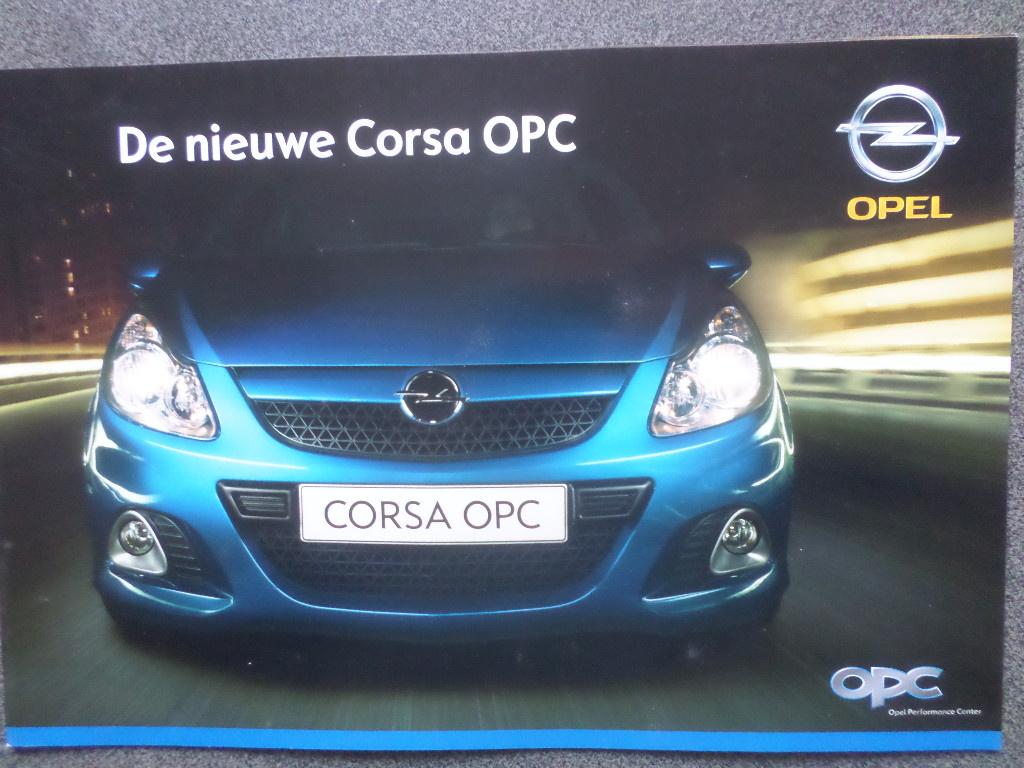 Opel Corsa OPC Brochure, Ophalen of Verzenden, Zo goed als nieuw, Opel
