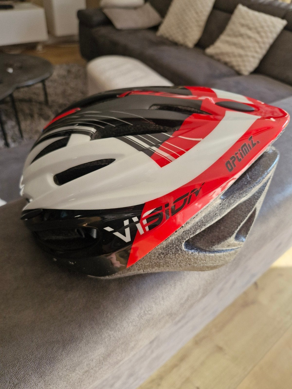 Fietshelm Optimz O-300 en BBB overschoenen en handschoenen, M, Ophalen of Verzenden, Zo goed als nieuw, Optimz, BBB