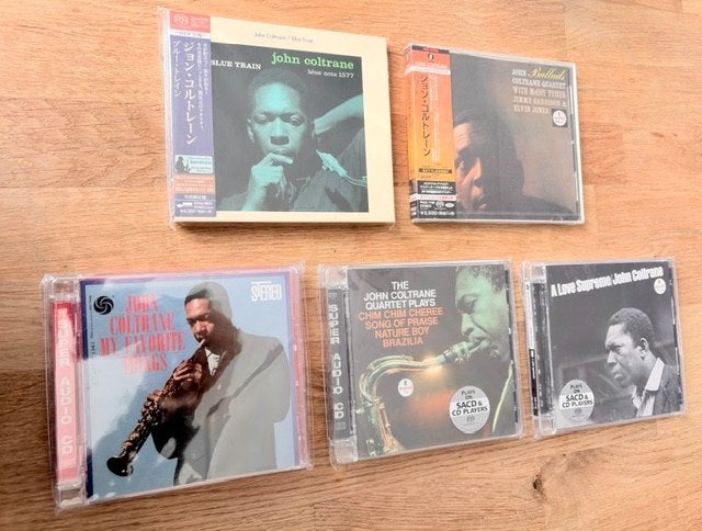 Jazz SACD's, 5x John Coltrane, Ophalen of Verzenden, Zo goed als nieuw, Jazz, Album