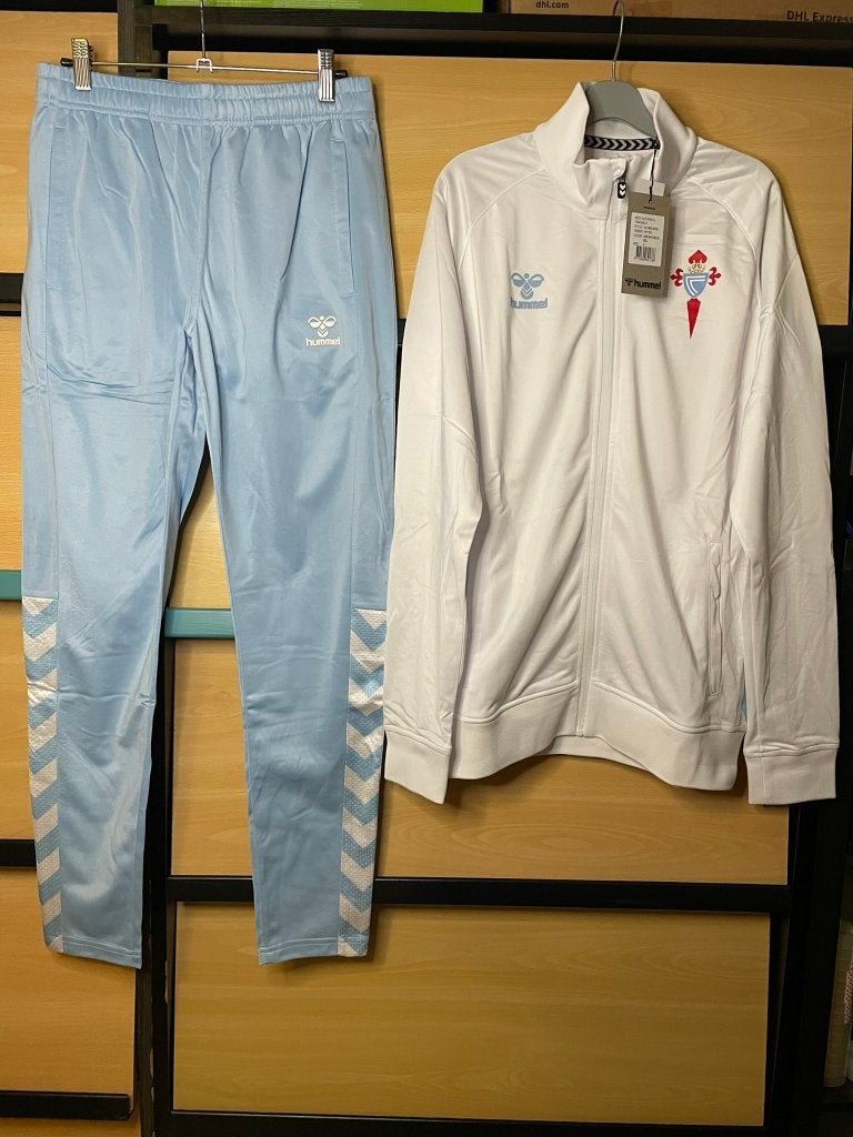 Celta de Vigo Hummel Trainingspak Nieuw Maat S, Blauw, Nieuw, Ophalen of Verzenden, Voetbal