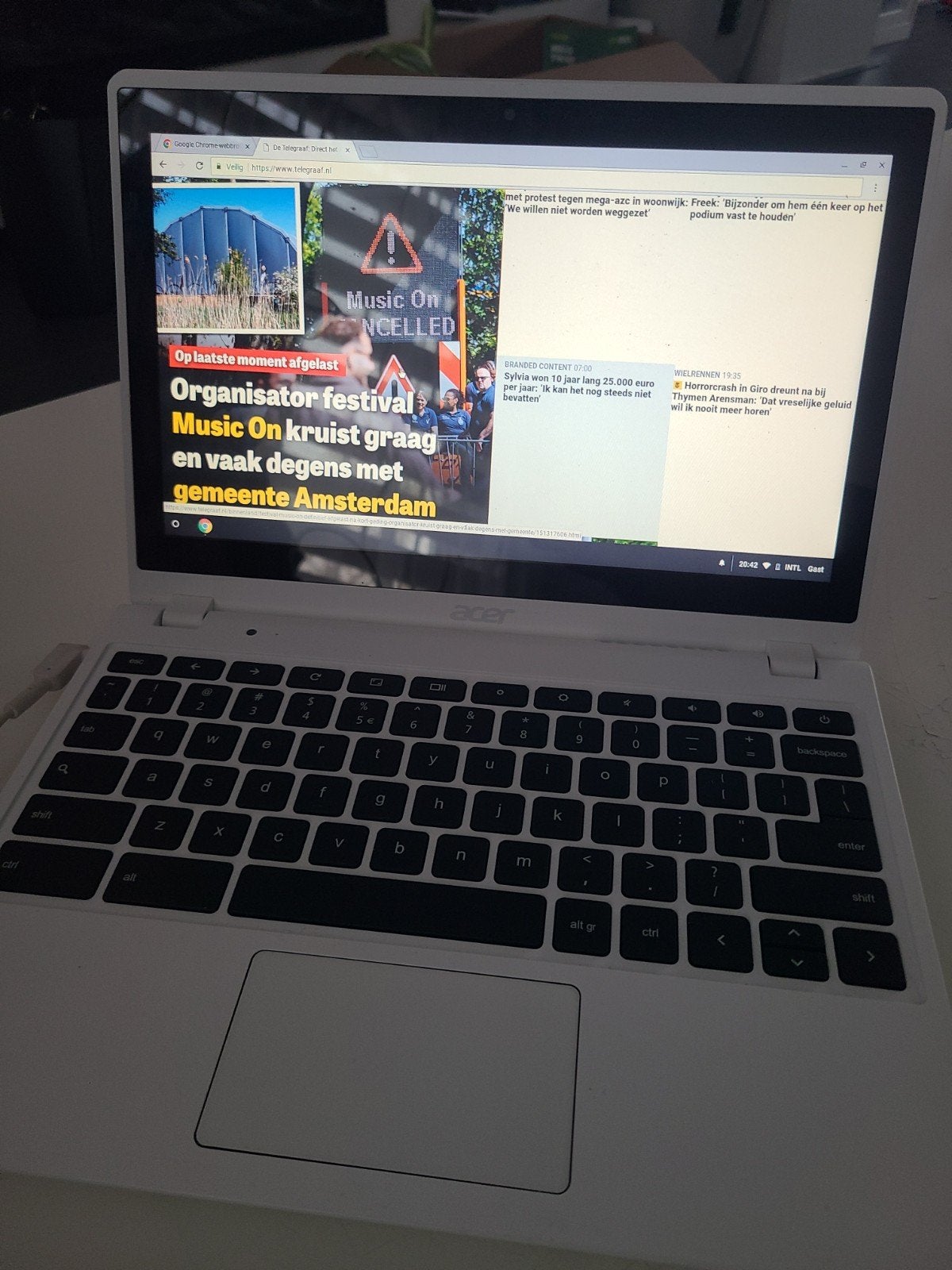 laptop te koop, Ophalen of Verzenden, 13 inch, MacBook Pro, 2 tot 3 Ghz