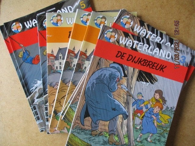 adv4258 waterland, Eén stripboek, Ophalen, Gelezen