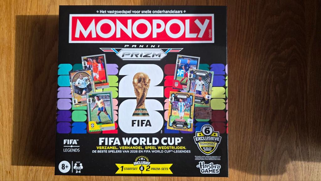 Monopoly Panini Prizm FIFA World Cup (zonder Prizm pakjes), Hobby en Vrije tijd, Gezelschapsspellen | Bordspellen, Een of twee spelers