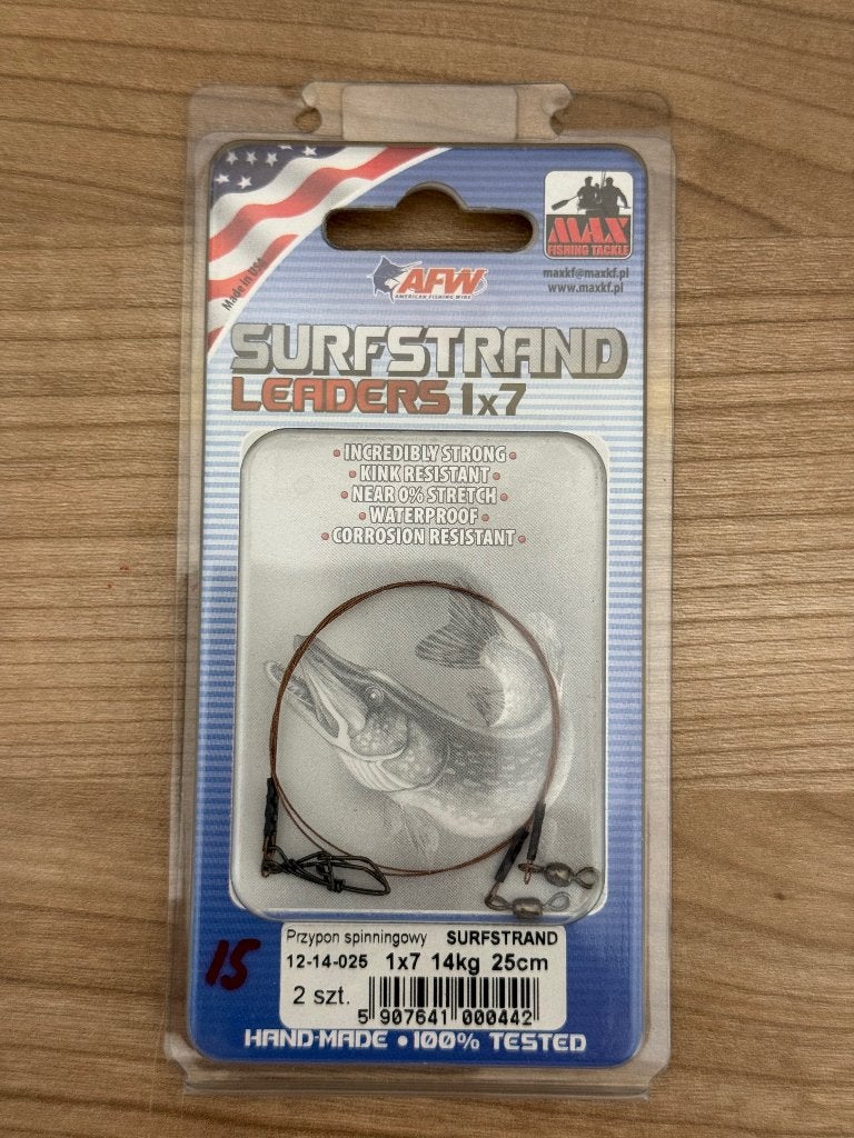 AFW Surfstrand 1x7 leaders – 2 stuks, Overige typen, Nieuw, Ophalen of Verzenden, E