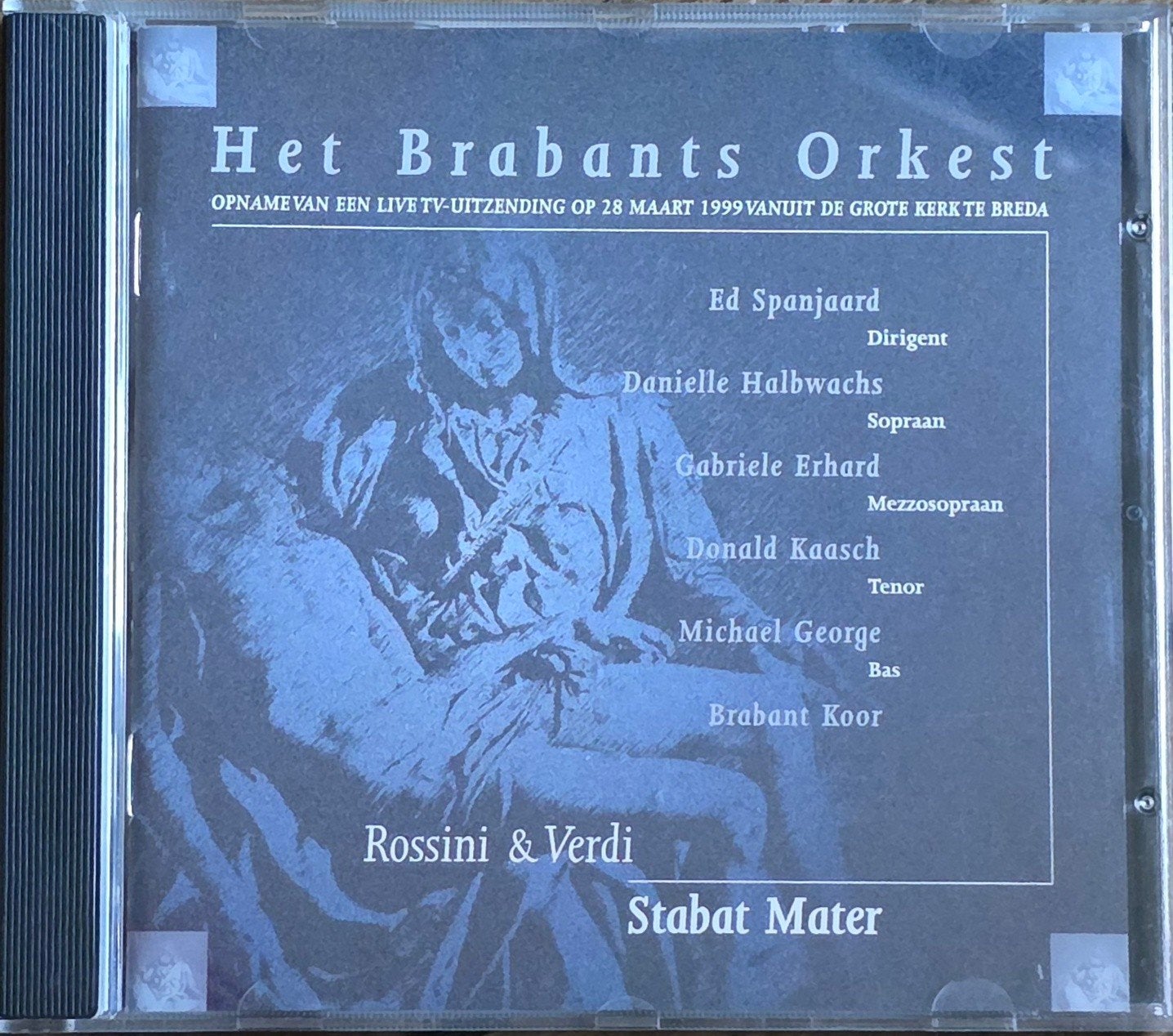 Het Brabants Orkest - Rossini & Verdi: Stabat Mater CD, Ophalen of Verzenden, Romantiek, Zo goed als nieuw, Orkest of Ballet