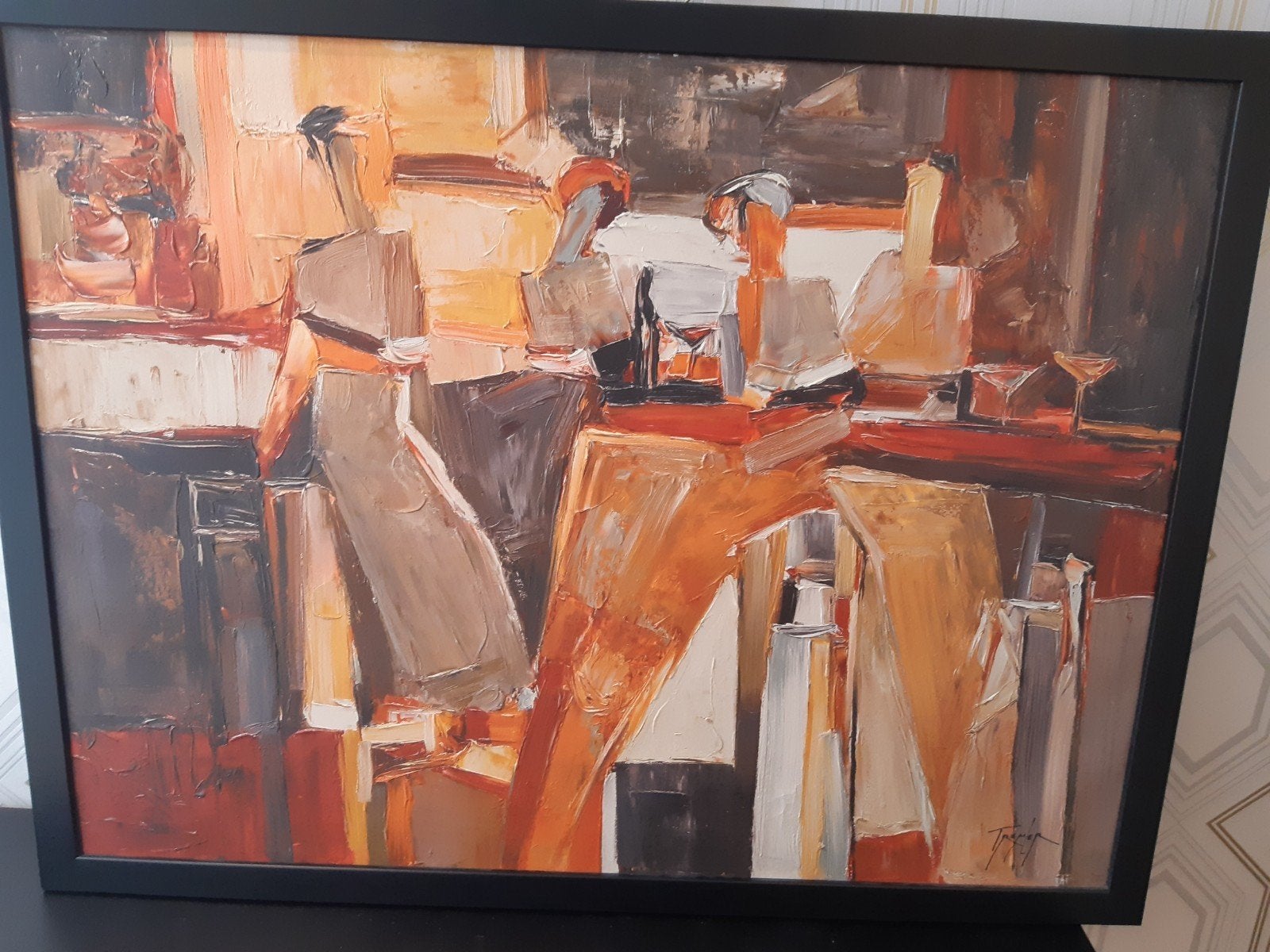 schilderij van Yuri Tremler, Ophalen