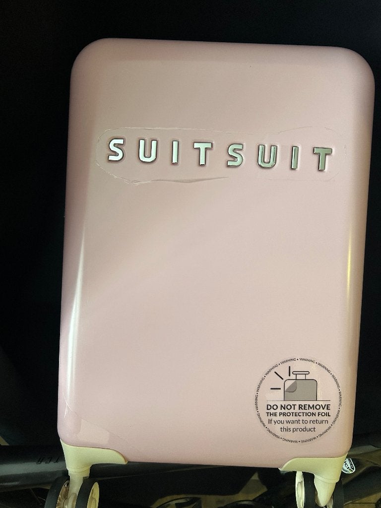 Koffer suitsuit, Sieraden, Tassen en Uiterlijk, Koffers, 50 tot 60 cm, Hard kunststof, Nieuw, 35 tot 45 cm
