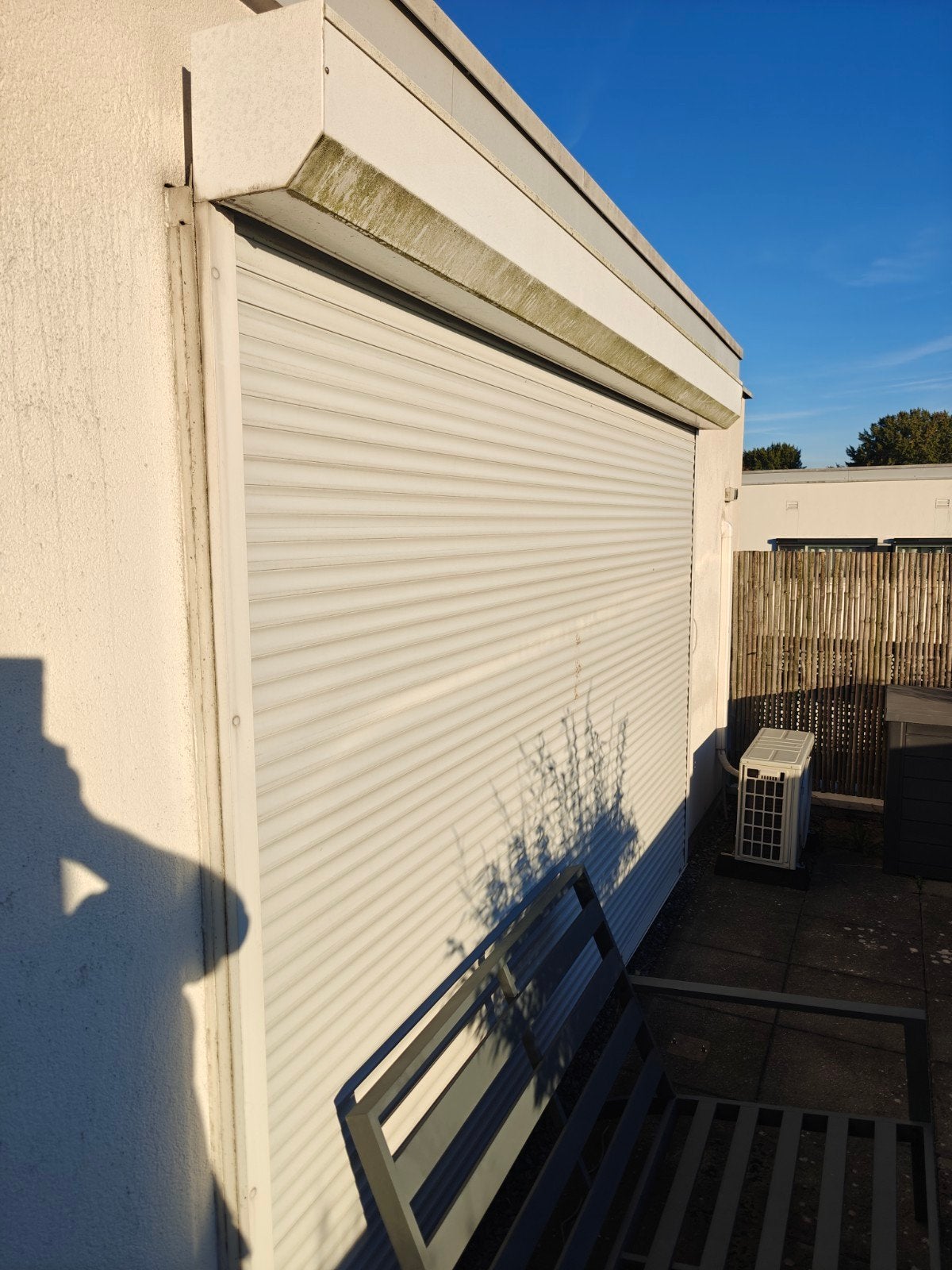 Heroal Rolluik - B239 x H210/231 cm, Ophalen, Gebruikt, 200 cm of meer, Wit
