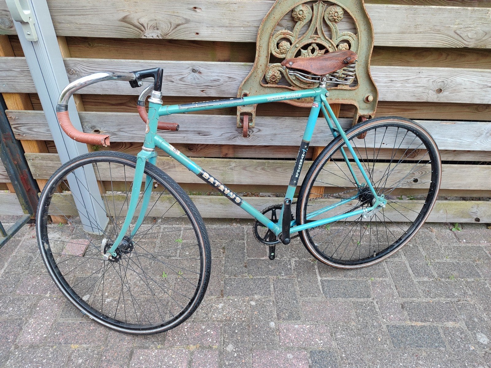 oude vintage wielrenfiets Batavus, Ophalen, Gebruikt, Staal, Heren