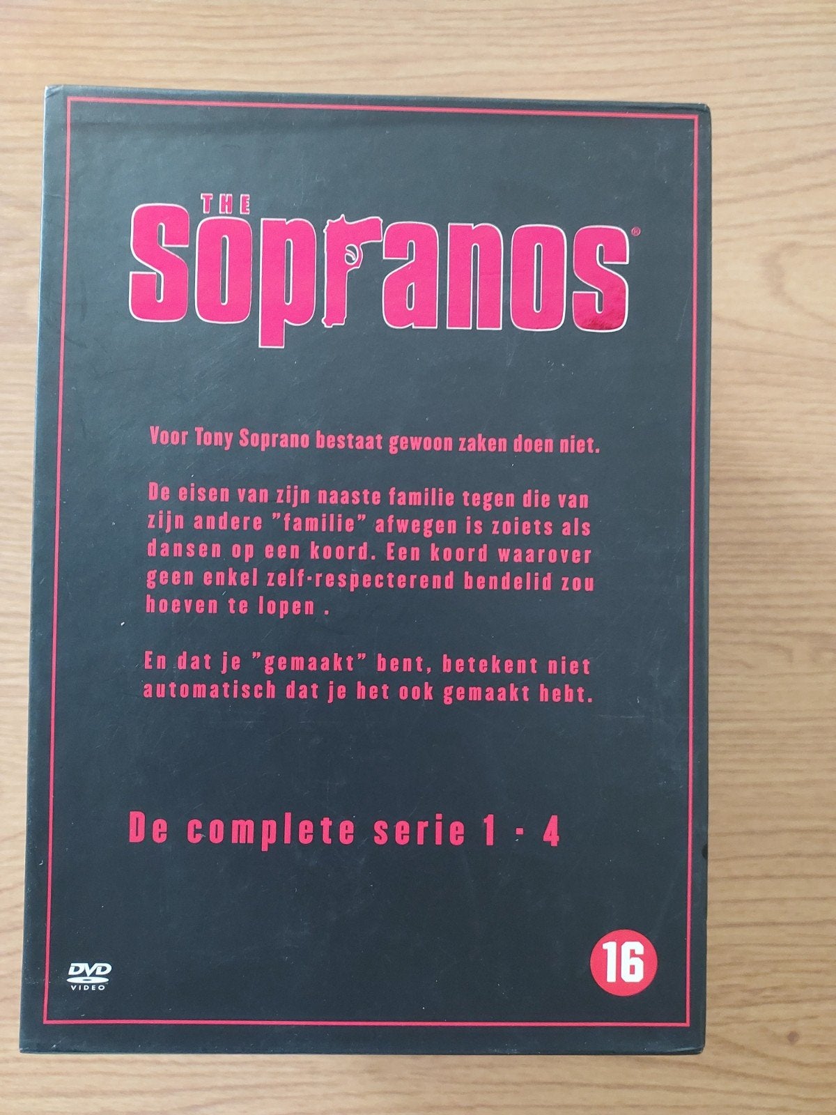 dvd box sopranos, Alle leeftijden, Ophalen, Zo goed als nieuw, Detective en Krimi
