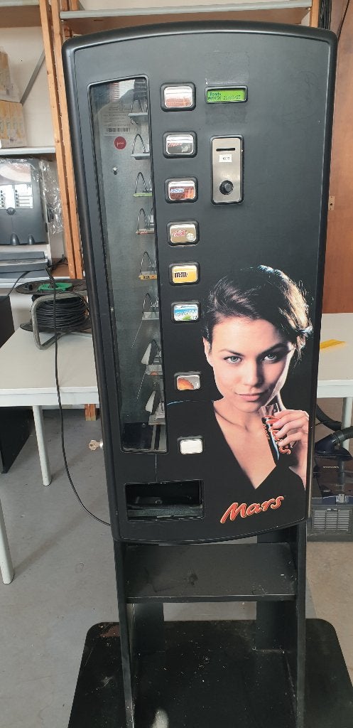 Mars vendingmachine merk Compatto, Verzamelen, Ophalen, Gebruikt