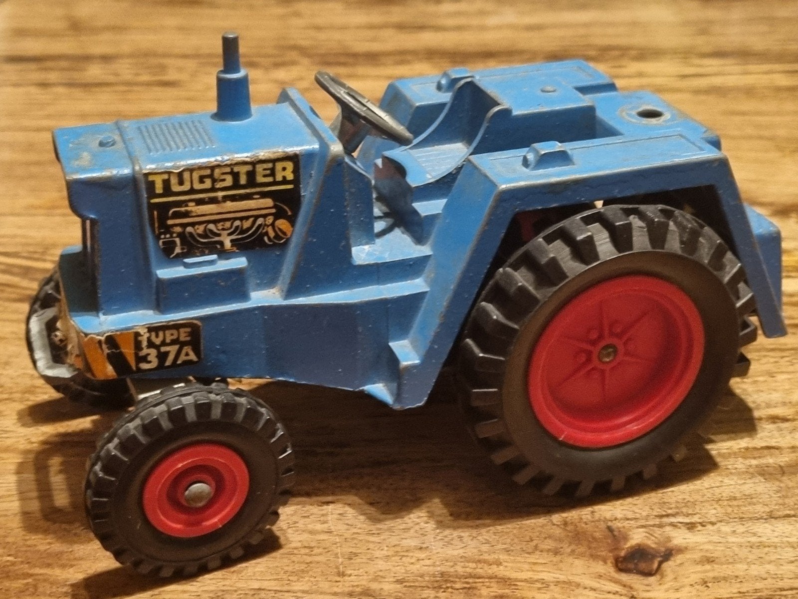 Vintage Tri-ang Tugster Type 37A Tractor - Made in England, Ophalen of Verzenden, Gebruikt