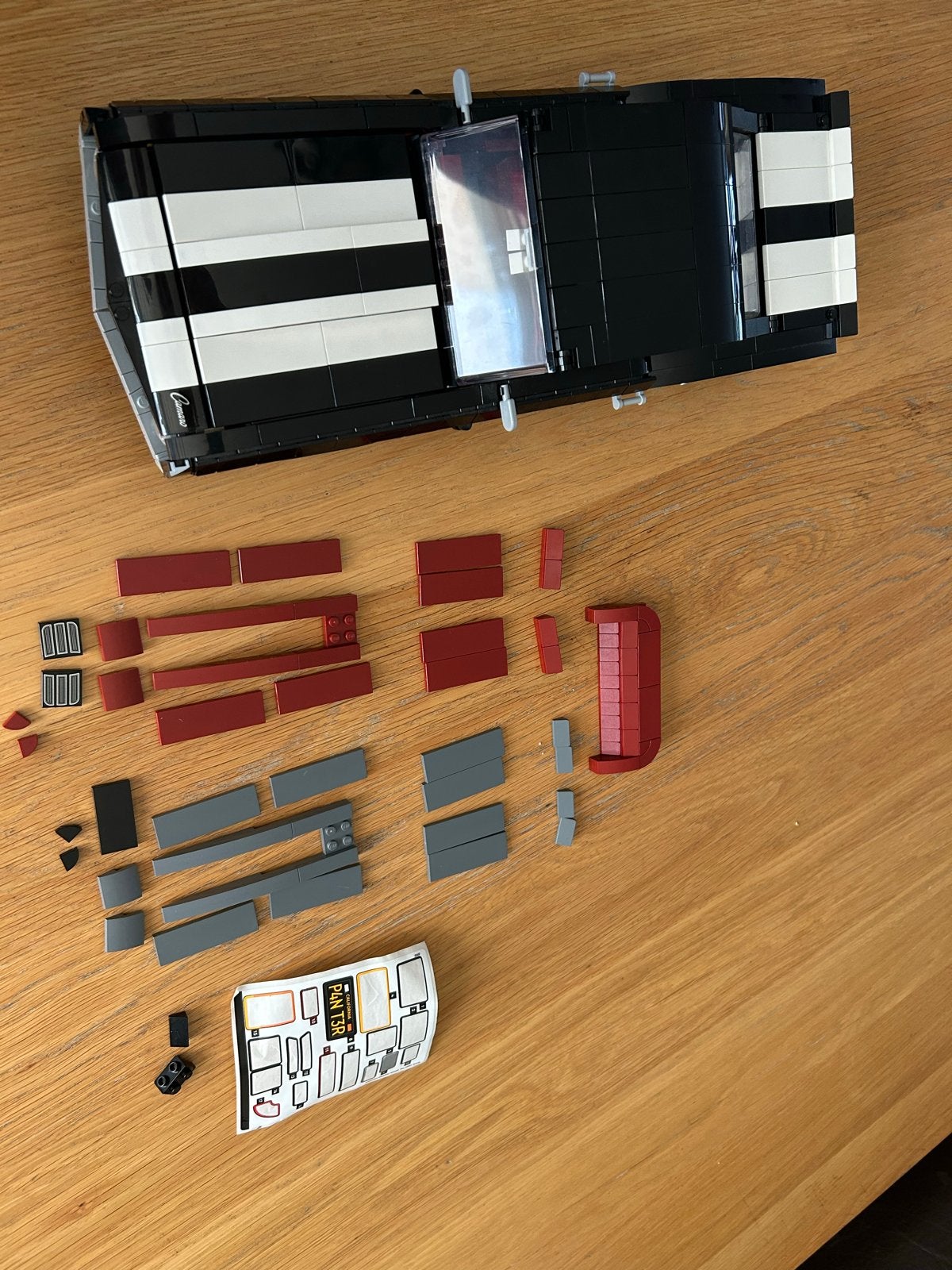 LEGO Creator Expert 10304 Chevrolet Camaro Z28 uit 1969, Compleet, Lego, Ophalen of Verzenden, Zo goed als nieuw